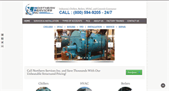 Desktop Screenshot of northernserviceinc.com